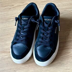 Skechers Women's Black and White Sneakers